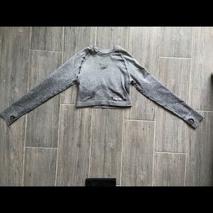 Gymshark Ombré long sleeve crop